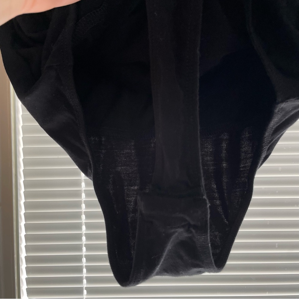 Lulu's Black Backless Long Sleeve Bodysuit XS NWOT - Picture 7 of 16